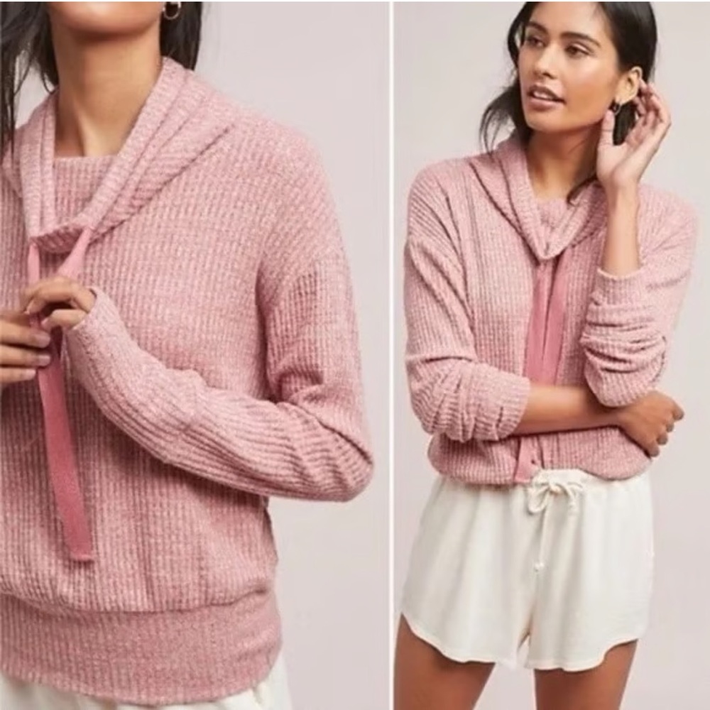 Anthropologie Saturday Sunday Pink Whistler Sweater